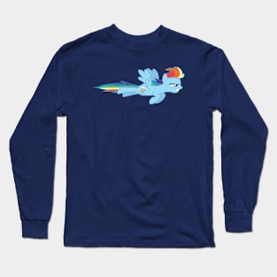 Rainbow Dash zoom Long Sleeve T-Shirt